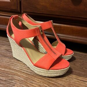 Michael Kors wedges size 9